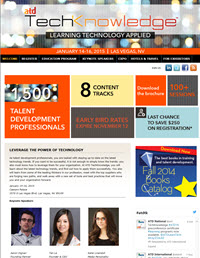 ATD Techknowledge Conference - Learning Technology Applied